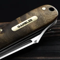 Andre De Villiers Gambler Burlwood NLA Folding Knife 10 Andre De Villiers Gambler Burlwood NLA Folding Knife -Lansky Knives Sales Store ADV GAMB WOOD NLA.5 25387.1672843737.1280.1280 40562.1672844613