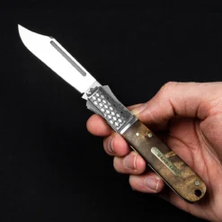 Andre De Villiers Gambler Burlwood NLA Folding Knife 11 Andre De Villiers Gambler Burlwood NLA Folding Knife -Lansky Knives Sales Store ADV GAMB WOOD NLA 74337.1672843737.1280.1280 92967.1672844613