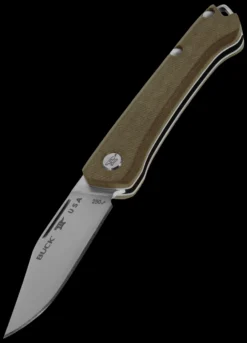 Buck Saunter Folder Clip Point Folding Knife 11 Buck Saunter Folder Clip Point Folding Knife -Lansky Knives Sales Store BU250GRS1.1 29286.1692977922