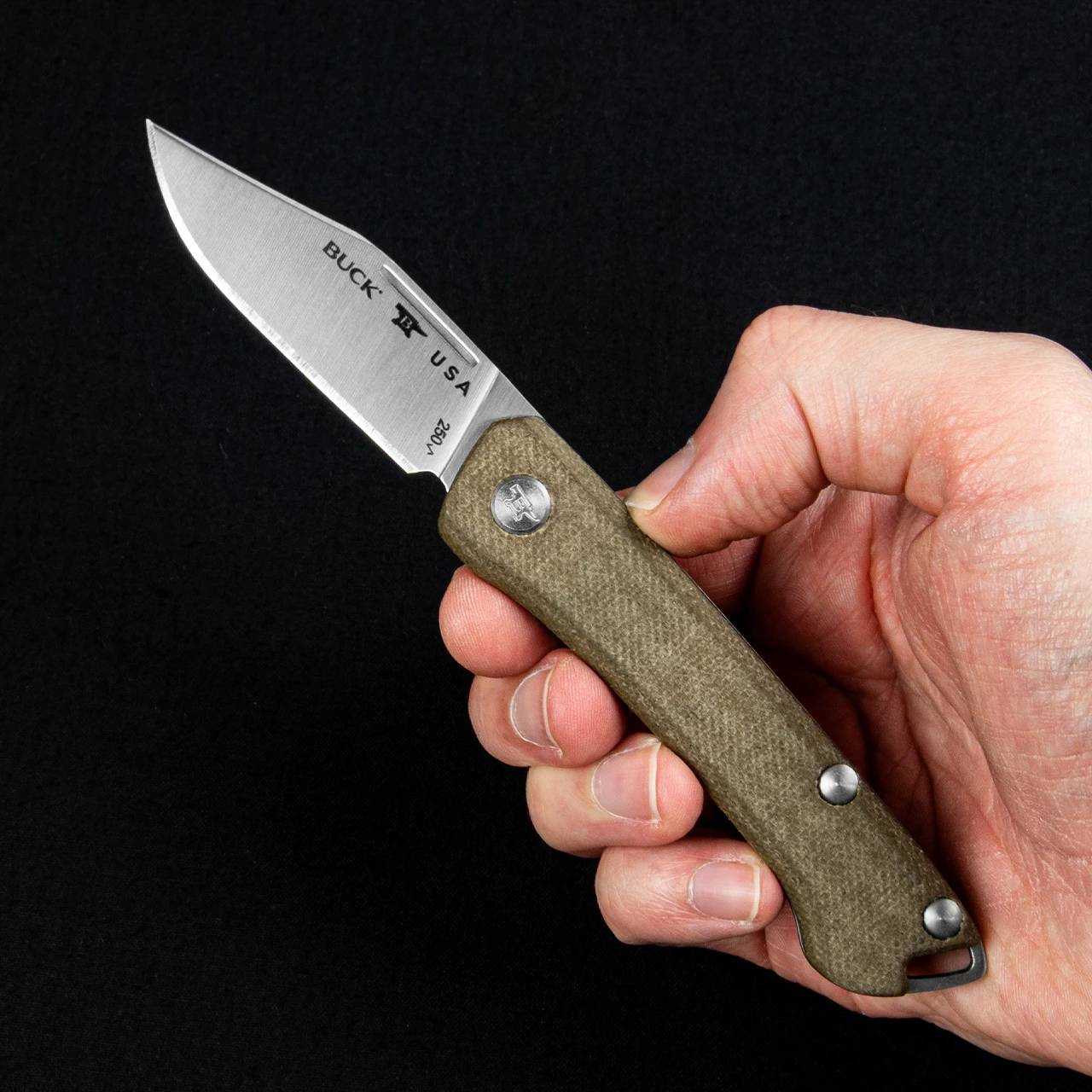 Buck Saunter Folder Clip Point Folding Knife 7 Buck Saunter Folder Clip Point Folding Knife - Image 7