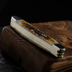 Case Stockman Amber Bone Stainless