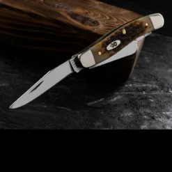 Case Stockman Amber Bone Stainless -Lansky Knives Sales Store CA042 10333.1663161155.1280.1280 72863.1663166920