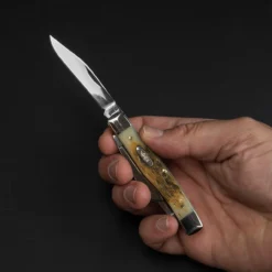 Case Stockman Amber Bone Carbon -Lansky Knives Sales Store CA079 84763.1657885917