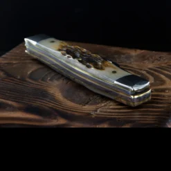 Case Stockman Amber Bone Carbon -Lansky Knives Sales Store CA079det3 16861.1657885917