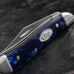 Case Peanut Blue Pearl Folding Knife