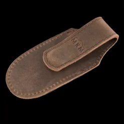 MKM Magnetic Leather Pouch