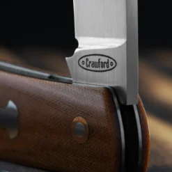 Chris Crawford Custom EDC-B Slipjoint Brown -Lansky Knives Sales Store CUS BS23 24det2 70263.1687955342.1280.1280 48937.1687963502