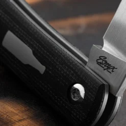 Esnyx Beer Buster Jr Micarta Folding Knife -Lansky Knives Sales Store ESNBBJSJ42.4 57432.1694792454.1280.1280 09072.1695120451