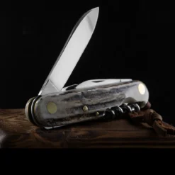 Fox Multipurpose Pocket Knife Stag 6 -Lansky Knives Sales Store FOX 2266CEdet2 26694.1655217873.1280.1280 98223.1655221711