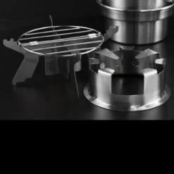 Kelly Kettle Trekker Kit Stainless Steel -Lansky Knives Sales Store KK TREKKER KIT.1 53587.1643970480