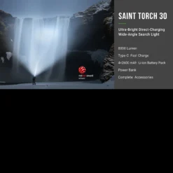 Nextorch Saint 30 Flashlight -Lansky Knives Sales Store NEXTORCH SAINT30 75036.1688399272