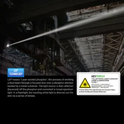 Nextorch T10L Long-Shot Flashlight WAS £299.95 -Lansky Knives Sales Store NEXTORCH T10L.5 95809.1690810378