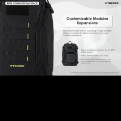 Nitecore BP16 Backpack -Lansky Knives Sales Store NITECORE BP16det11 70655.1642678725