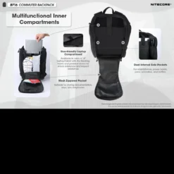 Nitecore BP16 Backpack -Lansky Knives Sales Store NITECORE BP16det8 06809.1642678725
