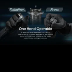 Nitecore SRT6i Flashlight -Lansky Knives Sales Store NITECORE SRT6i.3 35068.1679492000