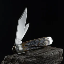 Rough Rider Cattleman Cinnamon Folding Knife -Lansky Knives Sales Store RR2430 30396.1695892944