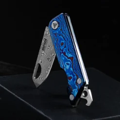 SRM Damascus Slip Joint -Lansky Knives Sales Store SRM6435TL 63800.1663067896