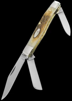 Case Stockman Amber Bone Carbon