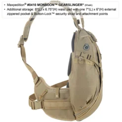 Maxpedition Monsoon Gearslinger -Lansky Knives Sales Store maxp 410det4 38963.1662130624