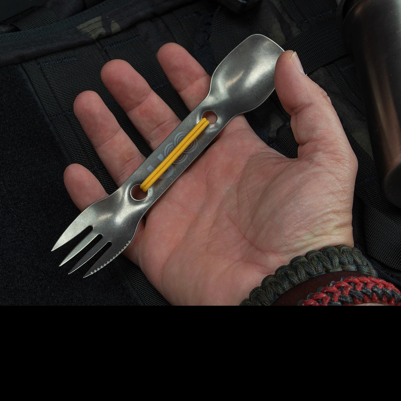 UCO Titanium Utility Spork 6 UCO Titanium Utility Spork - Image 6