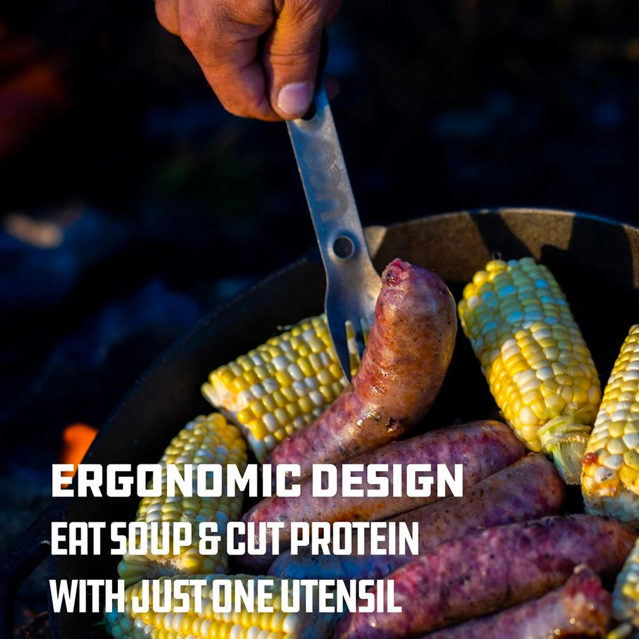 UCO Titanium Utility Spork 3 UCO Titanium Utility Spork - Image 3